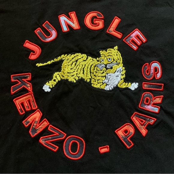 Kenzo Jungle Paris x H&M Tiger Embroidered T-Shirt - Picture 6 of 10